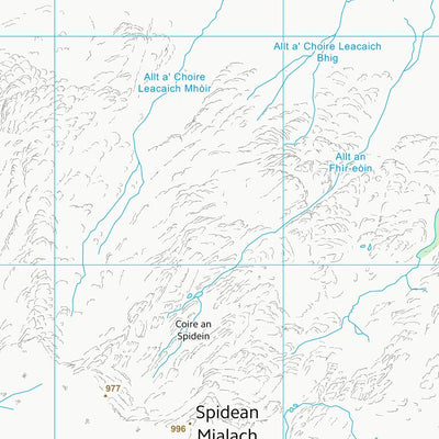 UK Topographic Maps Highland (NH00) digital map