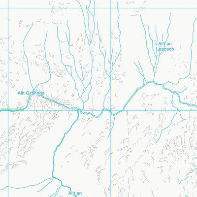 UK Topographic Maps Highland (NH01) digital map