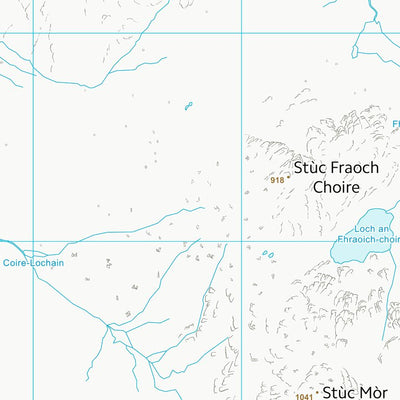 UK Topographic Maps Highland (NH02) digital map
