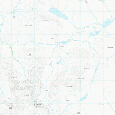 UK Topographic Maps Highland (NH03) digital map