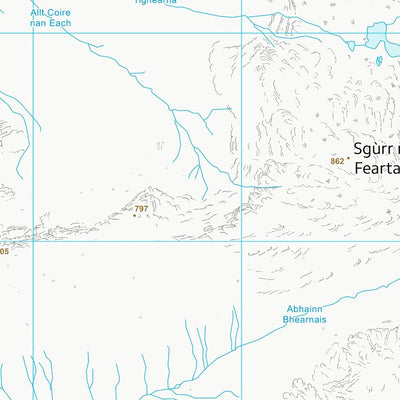 UK Topographic Maps Highland (NH04) digital map