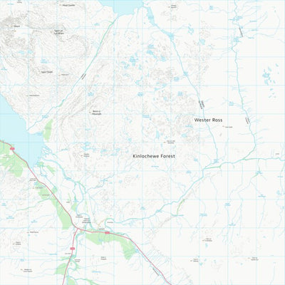 UK Topographic Maps Highland (NH06) digital map