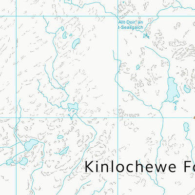 UK Topographic Maps Highland (NH06) digital map