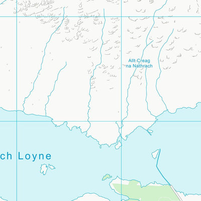 UK Topographic Maps Highland (NH10) digital map