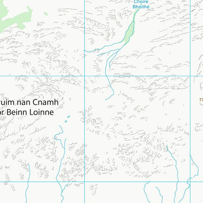 UK Topographic Maps Highland (NH10) digital map