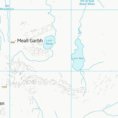 UK Topographic Maps Highland (NH13) digital map