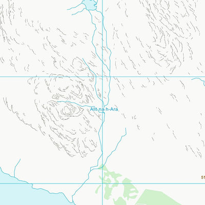 UK Topographic Maps Highland (NH16) digital map
