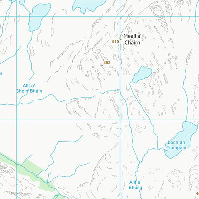 UK Topographic Maps Highland (NH18) digital map
