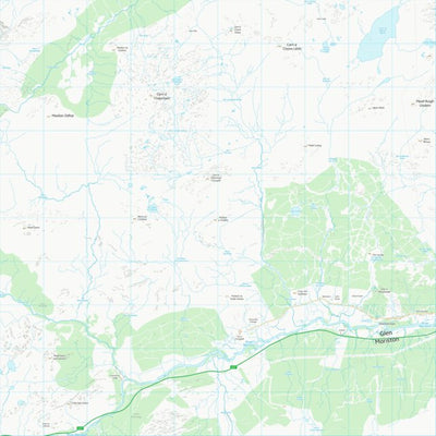 UK Topographic Maps Highland (NH21) digital map