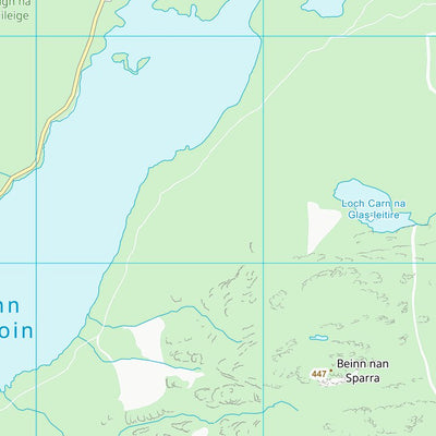 UK Topographic Maps Highland (NH22) digital map