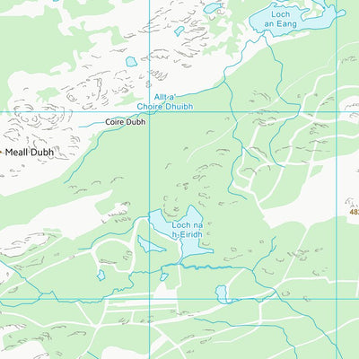 UK Topographic Maps Highland (NH22) digital map