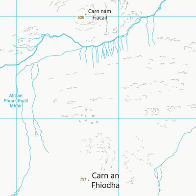 UK Topographic Maps Highland (NH24) digital map
