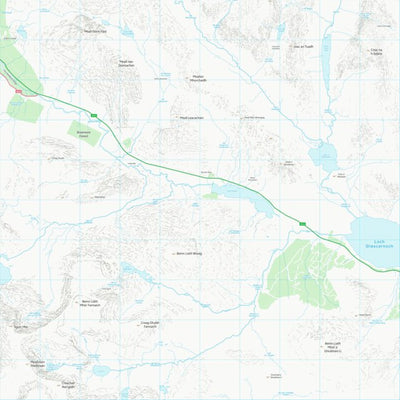 UK Topographic Maps Highland (NH27) digital map