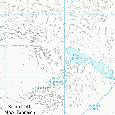 UK Topographic Maps Highland (NH27) digital map