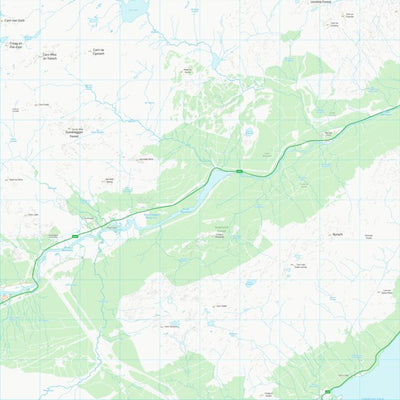 UK Topographic Maps Highland (NH31) digital map