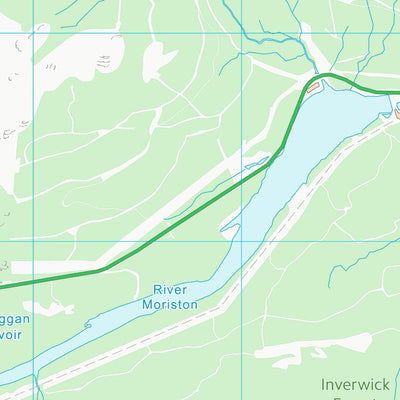 UK Topographic Maps Highland (NH31) digital map