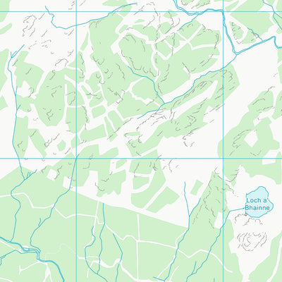 UK Topographic Maps Highland (NH31) digital map