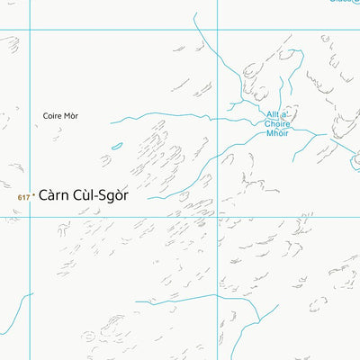 UK Topographic Maps Highland (NH33) digital map