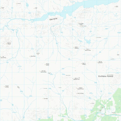 UK Topographic Maps Highland (NH34) digital map