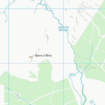 UK Topographic Maps Highland (NH36) digital map
