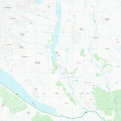 UK Topographic Maps Highland (NH37) digital map