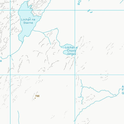 UK Topographic Maps Highland (NH40) digital map