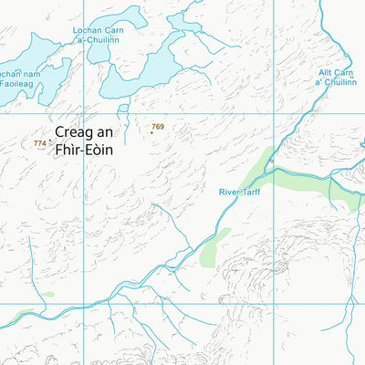 UK Topographic Maps Highland (NH40) digital map