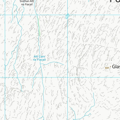 UK Topographic Maps Highland (NH42) digital map