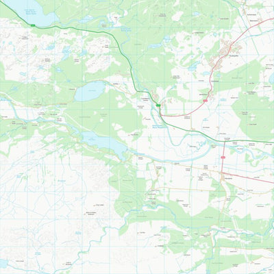 UK Topographic Maps Highland (NH45) digital map