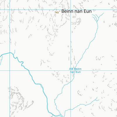UK Topographic Maps Highland (NH47) digital map