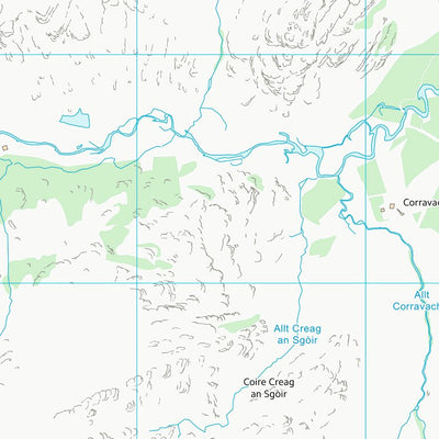 UK Topographic Maps Highland (NH47) digital map
