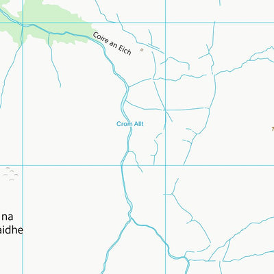 UK Topographic Maps Highland (NH50) digital map