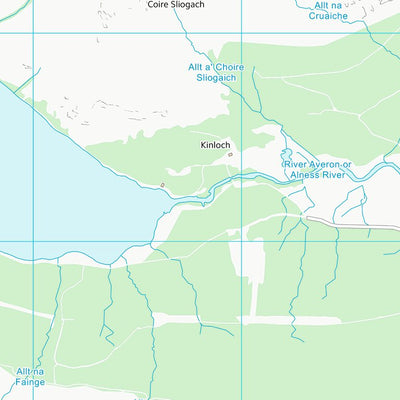 UK Topographic Maps Highland (NH57) digital map