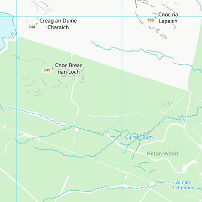 UK Topographic Maps Highland (NH59) digital map
