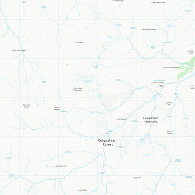 UK Topographic Maps Highland (NH61) digital map