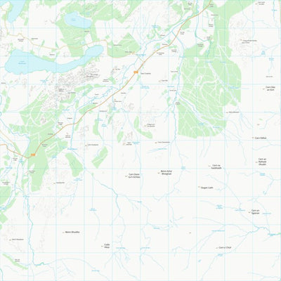 UK Topographic Maps Highland (NH62) digital map