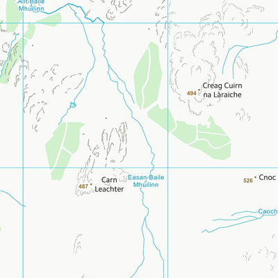 UK Topographic Maps Highland (NH62) digital map