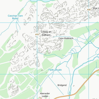 UK Topographic Maps Highland (NH62) digital map