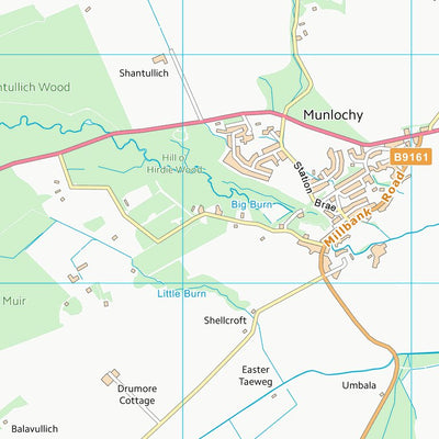 UK Topographic Maps Highland (NH65) digital map