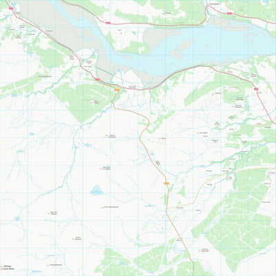 UK Topographic Maps Highland (NH68) digital map