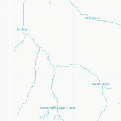 UK Topographic Maps Highland (NH71) digital map