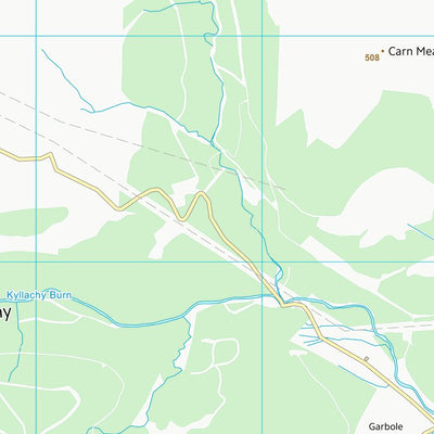 UK Topographic Maps Highland (NH72) digital map
