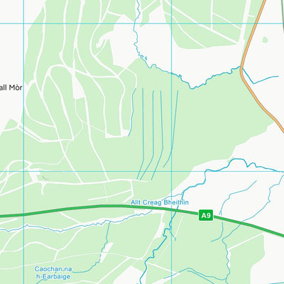 UK Topographic Maps Highland (NH73) digital map