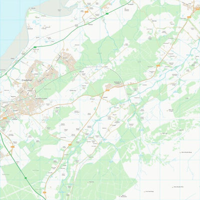 UK Topographic Maps Highland (NH74) digital map