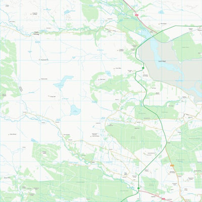 UK Topographic Maps Highland (NH79) digital map
