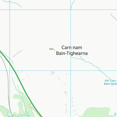 UK Topographic Maps Highland (NH82) digital map