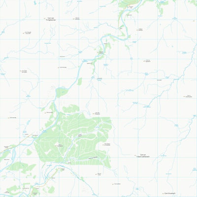 UK Topographic Maps Highland (NH83) digital map