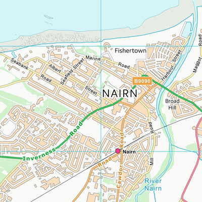 UK Topographic Maps Highland (NH85) digital map