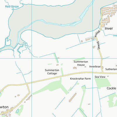 UK Topographic Maps Highland (NH88) digital map
