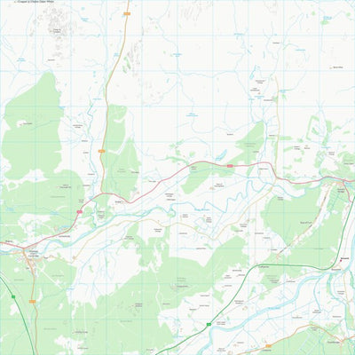 UK Topographic Maps Highland (NH92) digital map
